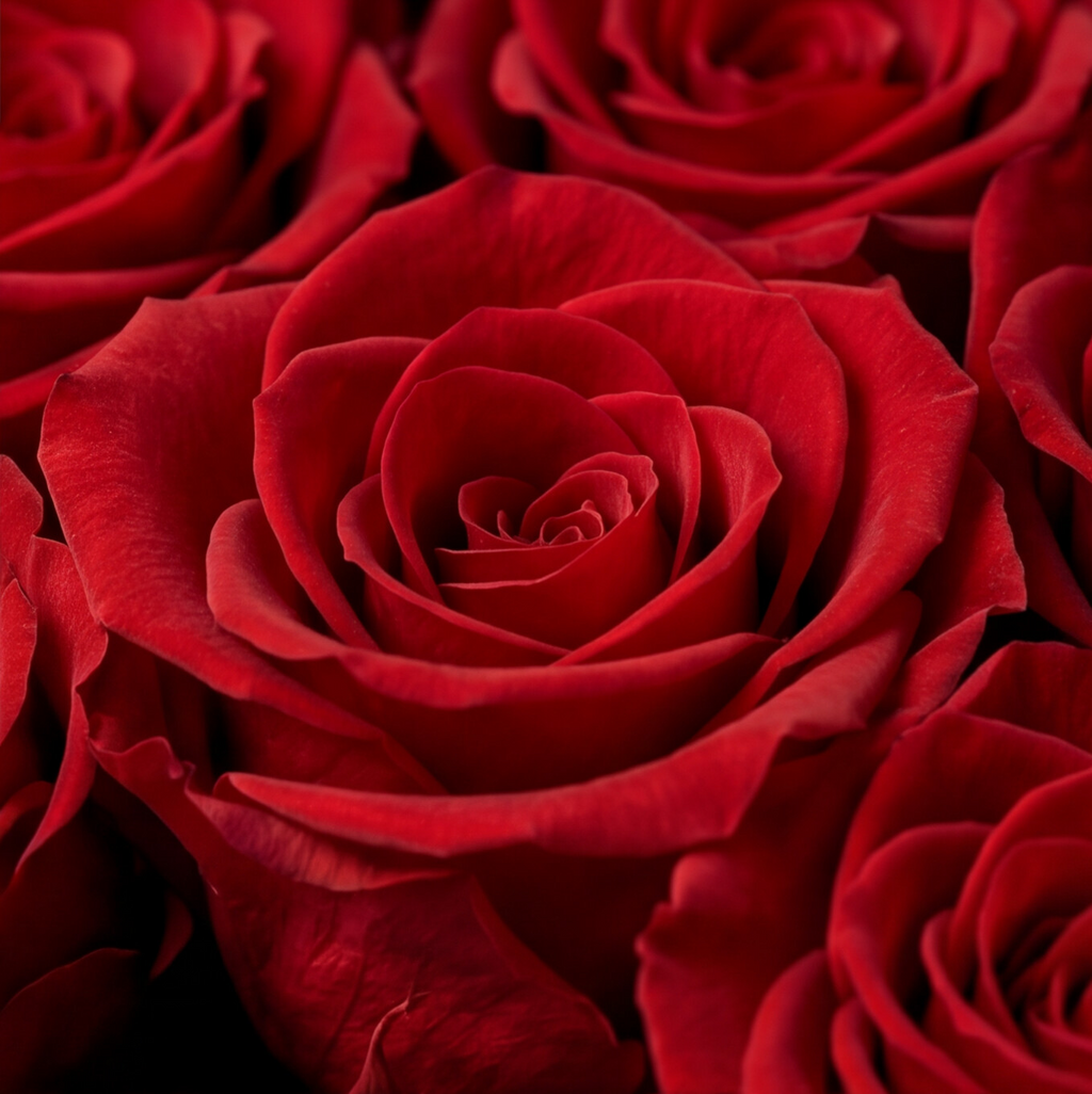 AMOUR — Rose Box with 21 Preserved Roses