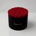 LUMIÈRE — Rose Box with 35 Preserved Roses